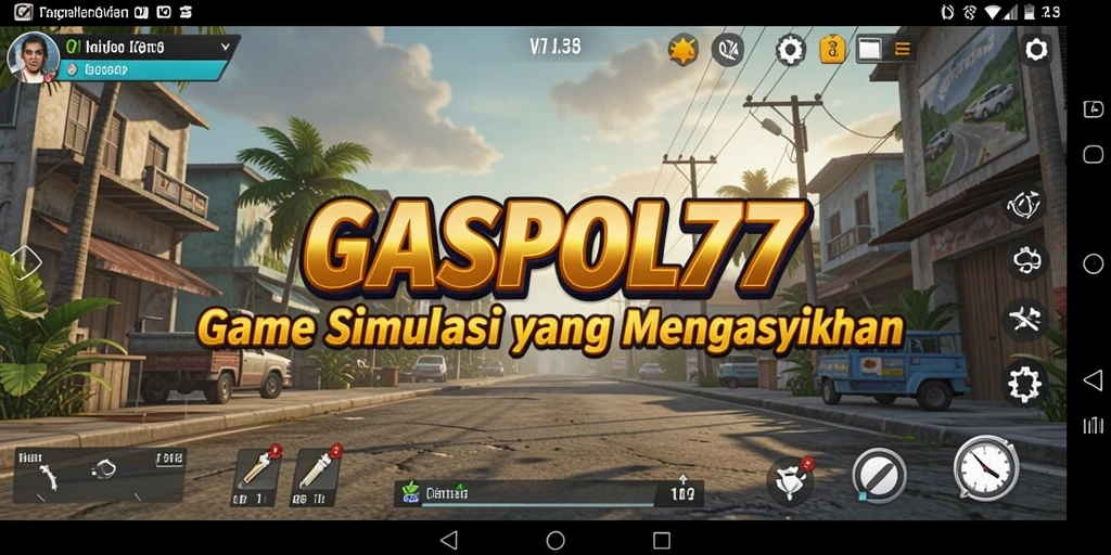 Tampilan gameplay GASPOL77 yang menarik dan interaktif.