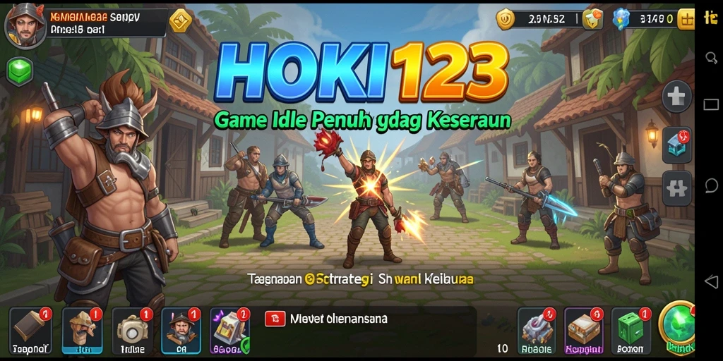 Tangkapan layar HOKI123 menampilkan gameplay Idle yang menarik dan mudah diakses.