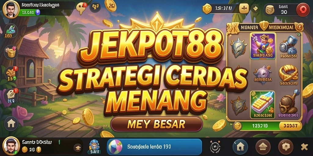Gambaran permainan JEKPOT88 yang memukau dan penuh strategi.