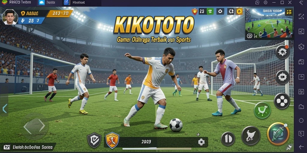 Tampilan gameplay KIKOTOTO yang seru dan kompetitif.