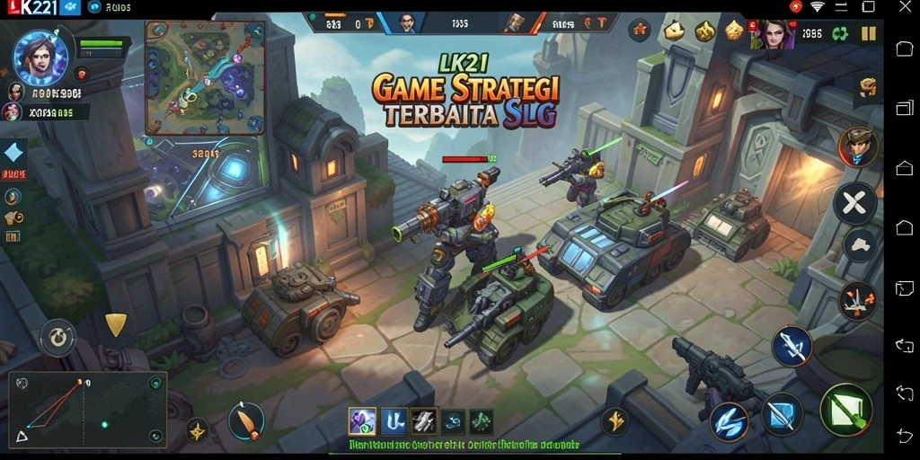 Tampilan menarik dalam gameplay LK21 yang menegangkan dan strategis.