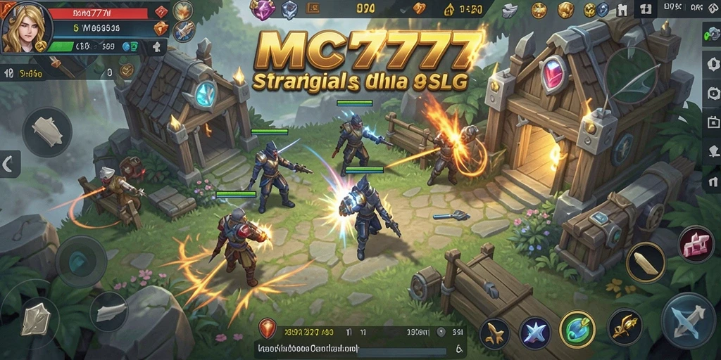 Tangkapan layar menampilkan pertempuran seru dan strategi di MC777.
