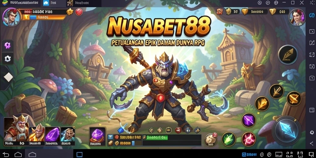 Tampilan gameplay NUSABET88 yang menarik dan penuh aksi.