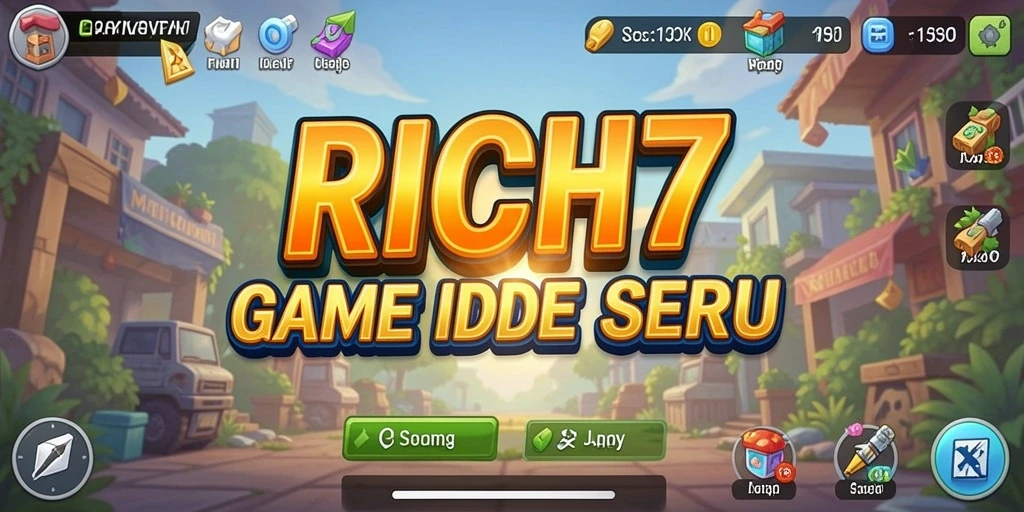 Tampilan gameplay RICH7 yang menarik dan interaktif.