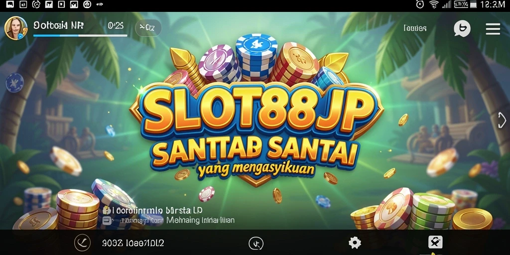 Screenshot menampilkan gameplay SLOT88JP yang seru dan penuh warna.