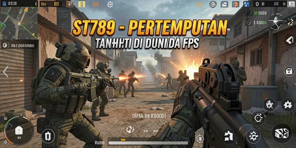 Gameplay ST789 menampilkan aksi tembak-menembak yang mendebarkan.